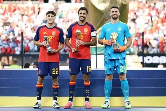 Spain Dominate World Cup Awards as Rodri, Unai Simón Shine; Mbappé Claims Golden Boot