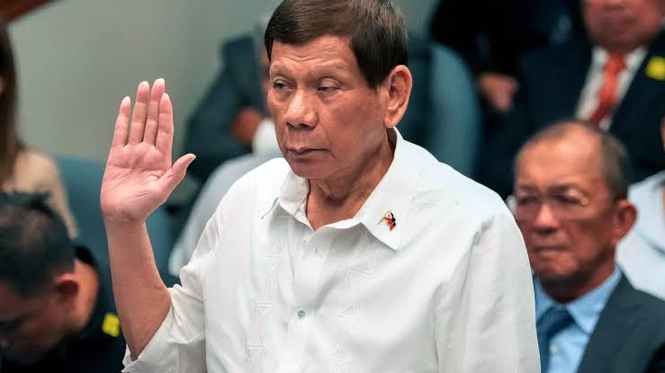 Former Philippine President Rodrigo Duterte Appears in Court in The Hague